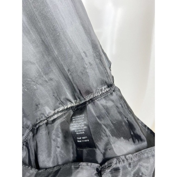 Robert Rodriguez Black Tulle Tiered Strapless Mini Dress Size 8 Corset - Picture 6 of 6